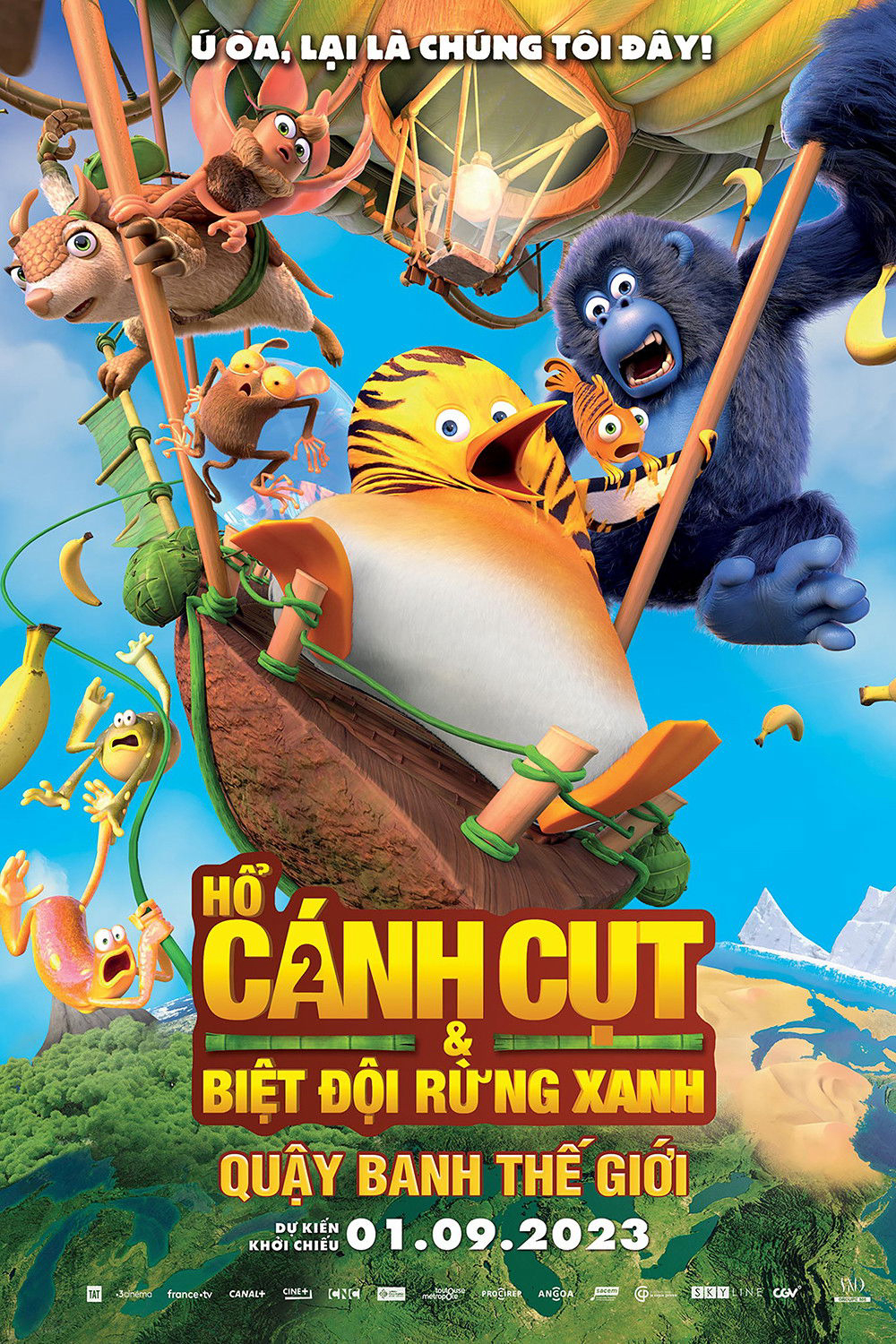 Hổ Cánh Cụt &amp; Biệt Đội Rừng Xanh 2: Quậy Banh Thế Giới